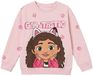 CERDÁ LIFE'S LITTLE MOMENTS Gabby's Poppenhuis Sweater Meisjes - Trui - Kindertrui - Pullover - Roze met Gabby Print - Maat 110