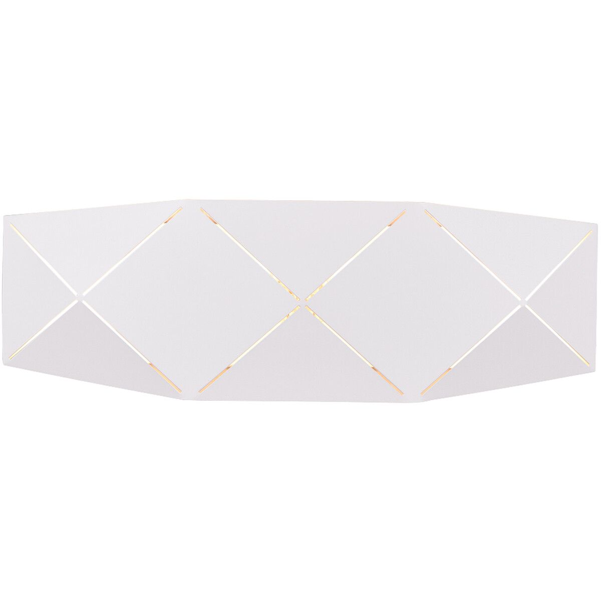 BES LED Trion Zanda Wandlamp - 13W - Warm Wit 3000K - Rond - Mat Wit - Aluminium
