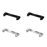 kwmobile verbindingsadapter horlogebandje zilver geschikt voor Google Pixel Watch 3 41mm / Watch 4 41mm / Pixel 2 1 - Voor 20mm bandjes - Set van 4