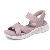 Skechers Slip-Ins: Ultra Flex 3.0 Platte Sandalen - Roze - Maat 36