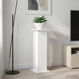vidaXL Plantenstandaard Wit 30,5 x 30 x 80,5 cm Bewerkt Hout