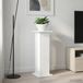 vidaXL Plantenstandaard Wit 30,5 x 30 x 80,5 cm Bewerkt Hout