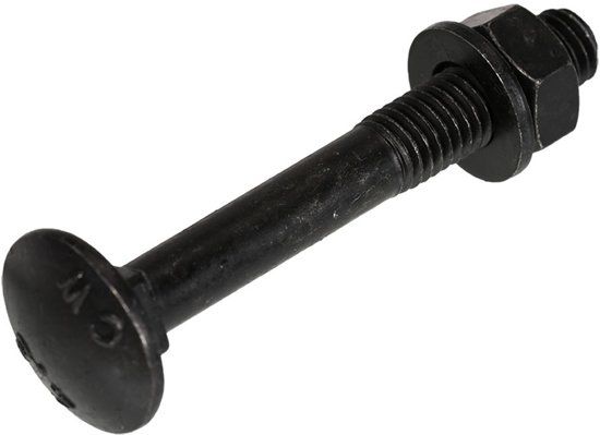 Hoenderdaal Slotbouten zwart m8X50 - 25 stuks