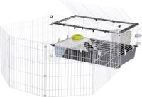 Ferplast Parkhome 100 Uitloopren - Dierenverblijf - 95x177.5x56 cm Zwart