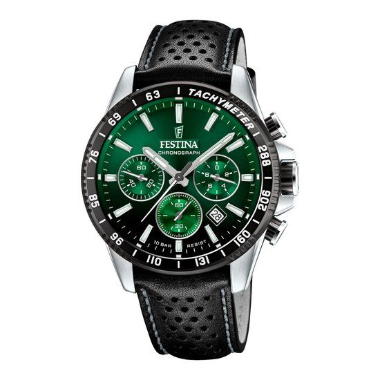 Festina F20561/5 Herenhorloge - 45 mm - Grijs/Zwart