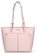 Sac cabas pour femmes en simili cuir, avec fermeture éclair et compartiments, dimensions : 37 x 26 x 17 cm