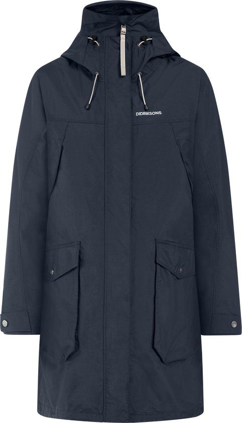 Didriksons THELMA WNS PARKA 10 Dames Outdoorjas - Ash Brown - Maat 38 - 2025