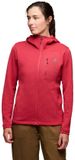 Black Diamond Sweatshirt à fermeture éclair Diverge Rouge M Femme