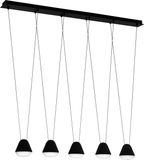 EGLO Palbieta Hanglamp - GU10 - 116 cm - Zwart