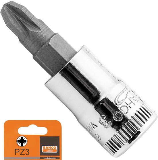 Bahco PZ3 Dopslagsleutel 1/4'' Pozidriv Bit