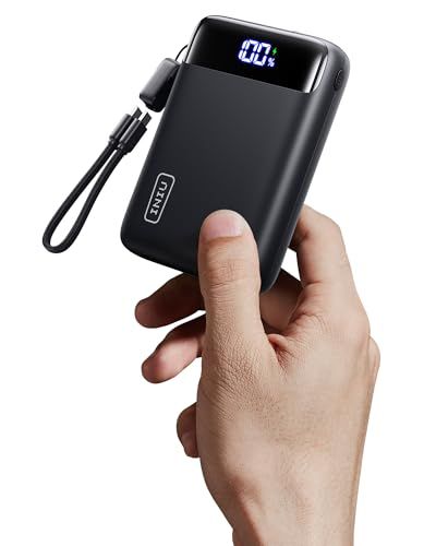 INIU Externe accu, 22,5 W, 20.000 mAh, powerbank, snel opladen, draagbare USB C In&Out PD3.0 QC4.0 oplader, compatibel met iPhone, iPad, Samsung Galaxy