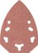 KWB schuurschijf voor mouse - 100 x 140 mm - Korrel 40 - 5 stuks