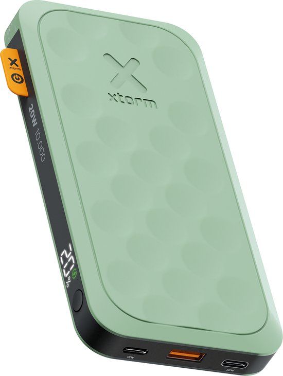 Xtorm 20W Powerbank 10.000 mAh - Fuel Series 5 - Groen