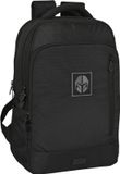 The Mandalorian Rucksack for Laptop and Tablet with USB Output, Black, 15.6 inch
