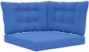 vidaXL Buitenbankkussen Polyester Koninklijk Blauw 68,5 x 68,5 cm