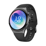 HUAWEI WATCH 6 46mm Zwart /fluoroelastromer band/ X-TAP 2.0 / eSIM-oproepen / Curve Pay / ECG / Bluetooth 5.2 / Smartwatch / Compatibel met iOS en Android