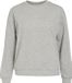 Vila Trui Visandy L/s Sweat Top - Noos 14103140 Light Grey Melange Dames Maat - XXL