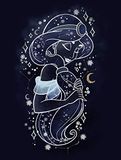 Komar Disney muurschildering Jasmin Stars