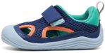 PUMA Sandales d'été, Bleu/Vert/Orange, Taille 18