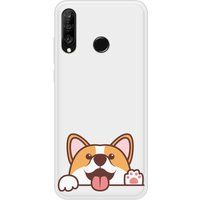 Cuckoo Corgi Siliconen hoes compatibel met P30 Lite
