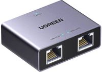 Ugreen Ethernet Splitter Adapter 1X2 Voor Computer Rj45 Snelle Stroom