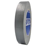 ACIT Supersterke weefseltape (ook zon, hitte en water) 25 m x 19 mm, versterkte canvas tape, Duct Tape, Amerikaanse afdekband: reparaties, bevestiging en verpakking met hoge afdichting (Grijs)