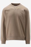 Tommy Hilfiger Heren ESS SEASONAL FLEECE CREWNECK MW0MW40000 Pullover Sweatshirt, Beige, M