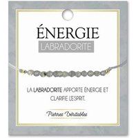 Armband Labradoriet zwart