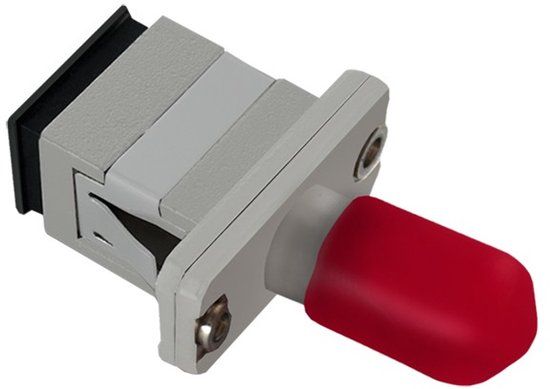 Qoltec Hybride Adapter - SC/UPC naar ST/UPC - Simplex - Multimode