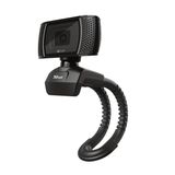 Trust Trino HD Video Webcam - 8MP, 720p, USB 2.0, Black