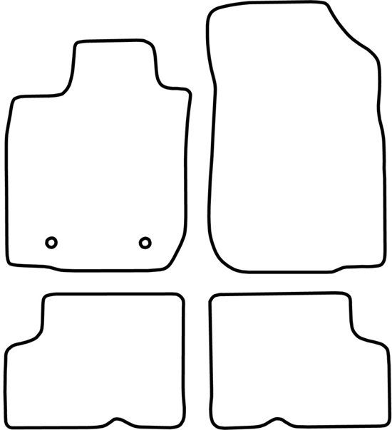 AutoStyle Automatten Dacia Duster 2010-2014