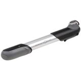 Oakland Unisex - Volwassen luchtpomp Telescope Aluminium Mini Pomp, Zilver, 0ne Size