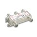 Metronic 336114 TV-splitter, 4 uitgangen naar F-stekker, afgeschermd, metaal