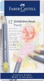 FABER-CASTELL - Set van 12 aquarelpotloden Goldfaber Aqua Pastel