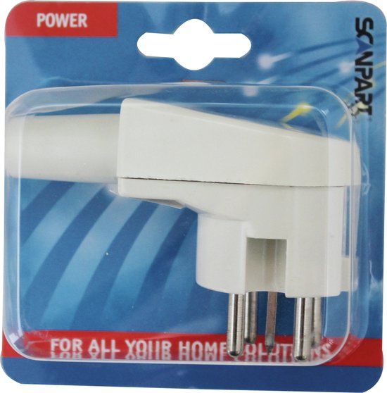 Scanpart Perilex stekker - 16A haaks - Geschikt voor ovens, kookplaten of elektrische fornuizen