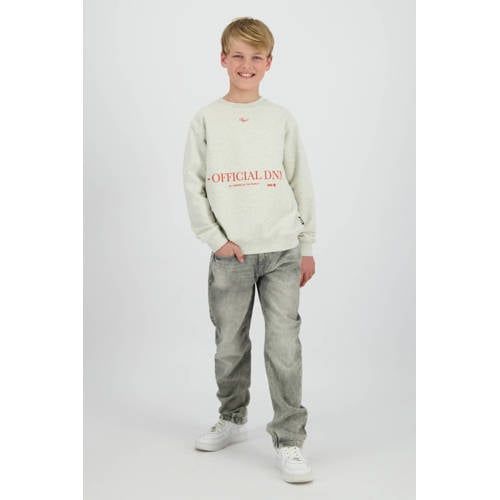 Raizzed sweater lichtgrijs