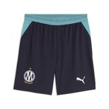 PUMA Short 26/27 Olympique de Marseille Enfant et Adolescent, Vêtements, Bleu, 5-6Y