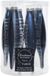 KSD 3 stuks Pegel glas glans-mat diameter 3x15cm nacht blauw