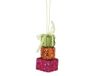 Decoris boule de noël - Cadeaux 9.4cm en plastique, couleur 1 pièce
