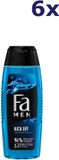 Fa 6x Men Kick Off 2in1 Shower Gel 250 ml