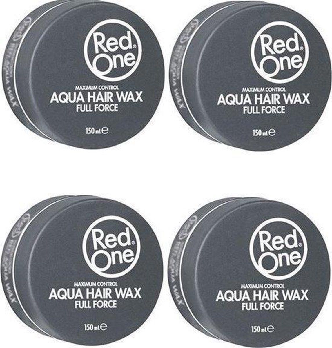 RedOne Black Hair Wax - 4 stuks