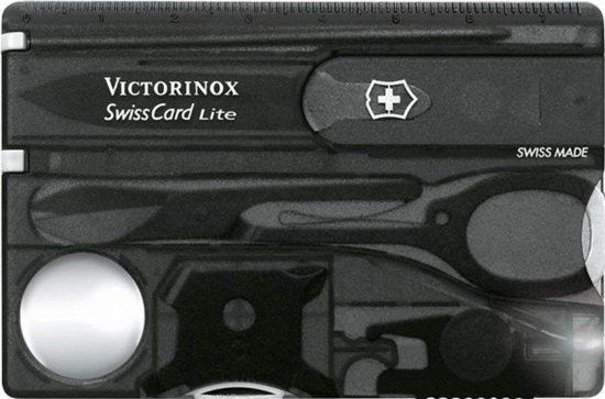 Victorinox SwissCard met LED-licht - Zwitsers zakmes met 13 functies