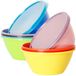 Solidchoice - Set van 9 Herbruikbare Plastic Kommen met Deksel, 650ml