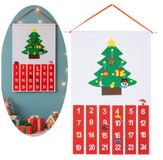 Springos Adventskalender | 24 lades | Hout | Kerstboom