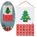 Springos Adventskalender | 24 lades | Hout | Kerstboom