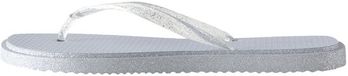 Next Dames Teenslippers met vierkante neus - Zilver