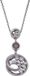 Orphelia Hanger + Ketting Circel Rhodolite Zirconium ZH-4493