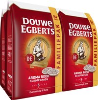 Douwe Egberts Aroma Rood Koffiepads - 4 x 54 pads