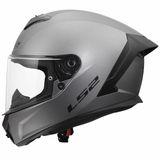 LS2 Helm Rapid III Solid FF820 mat titanium maat XXL