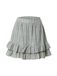 VERO MODA Rok 'ATHENA' donkergroen / wit